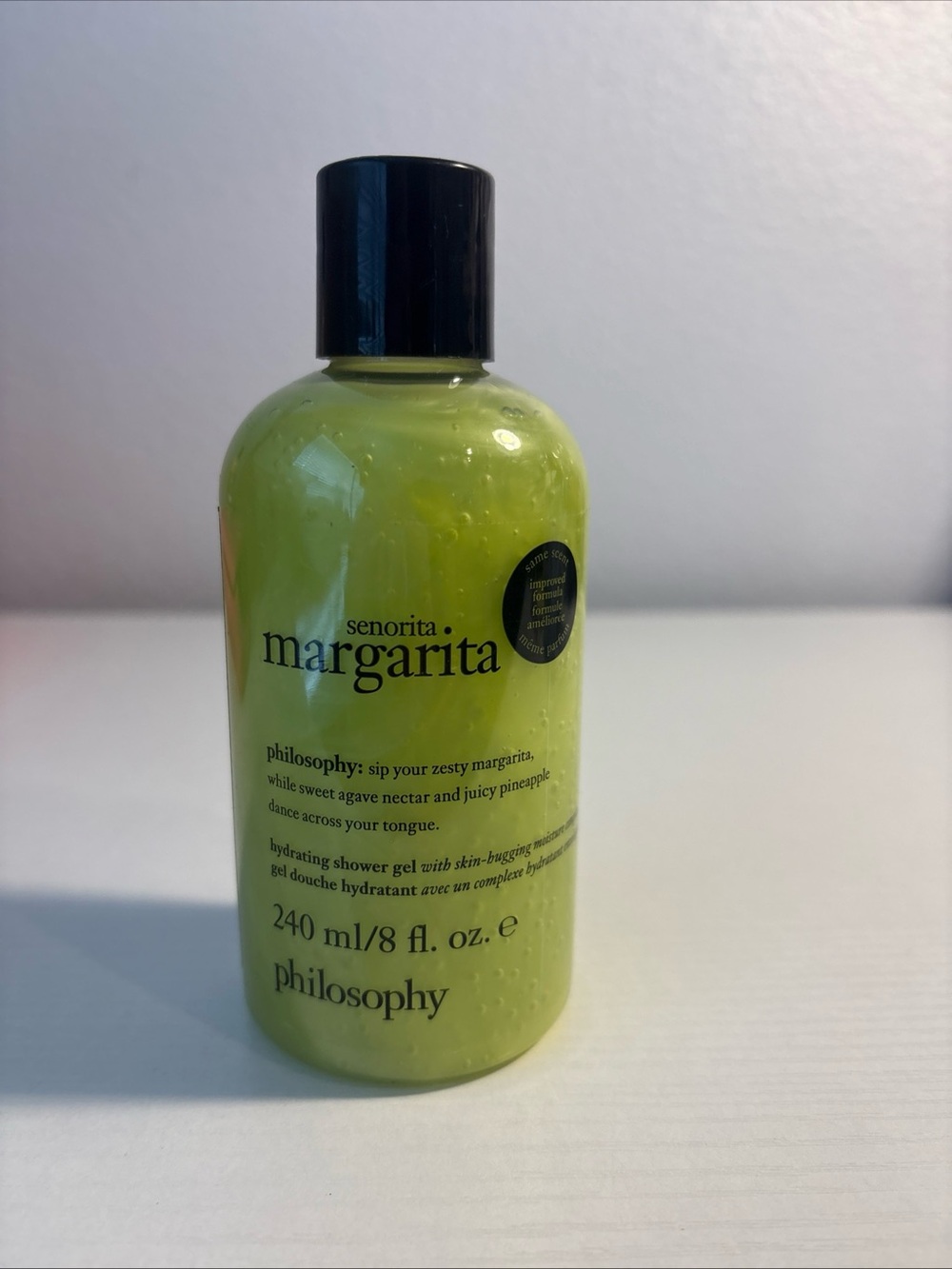 Philosophy Hydrating Shower Gel ~ SENORITA MARGARITA ~ 8 fl oz ~Brand New
